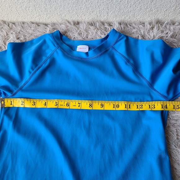Hanna Andersson Blue Rash Guard US Size 10 - Picture 3 of 7